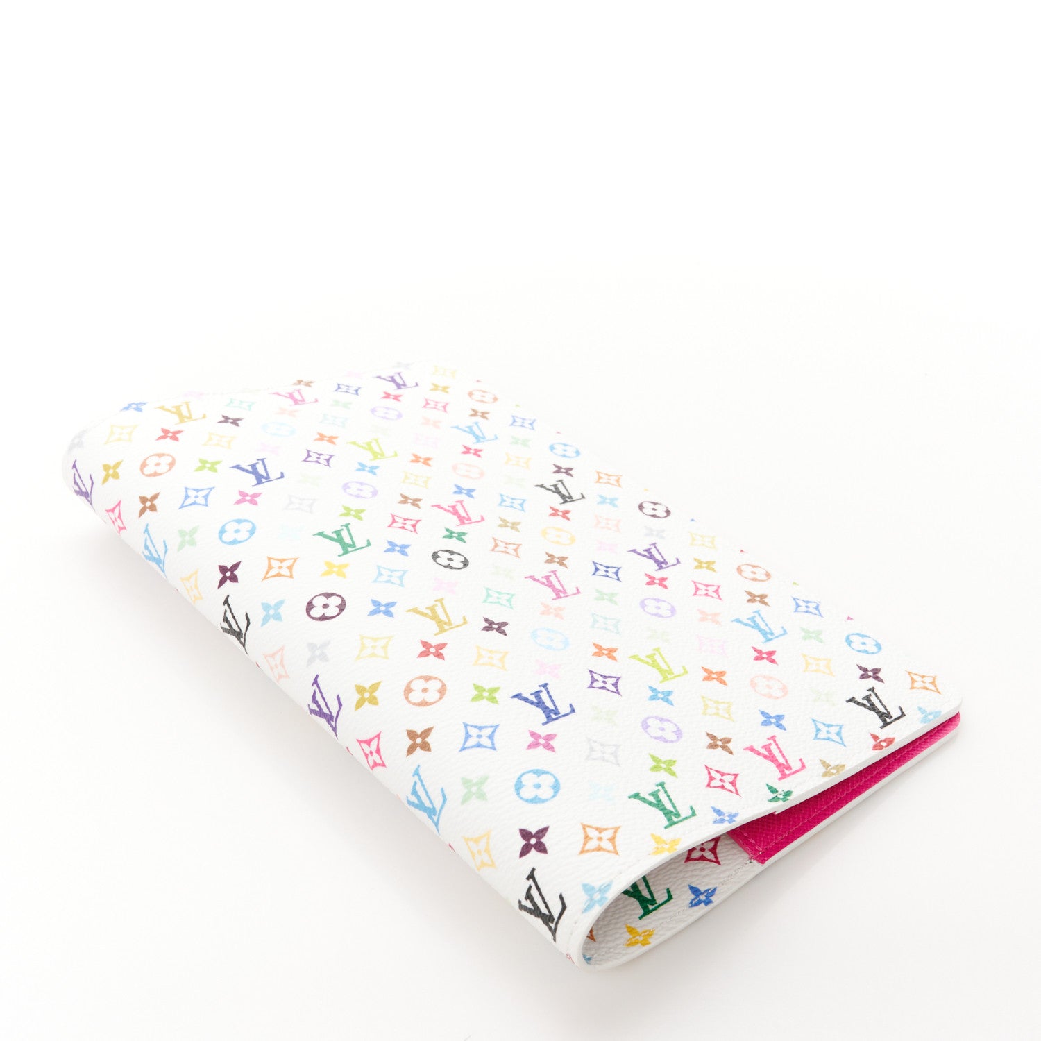 Louis Vuitton LV X TM Monogram Multicolor Emily Notebook Cover MM White 4 of 8