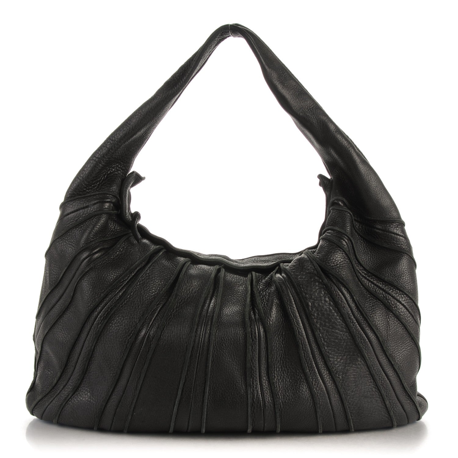 Bottega Veneta Cervo Patchwork Hobo Nero Black 1 of 7