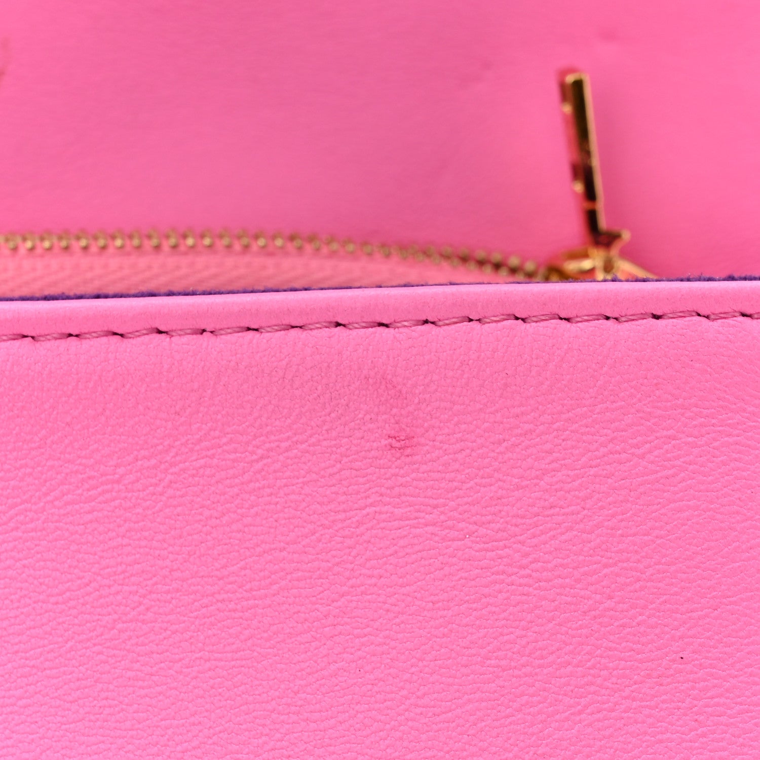 Louis Vuitton Lambskin Embossed Monogram Vuittamins Pochette Coussin Rose Violet 11 of 13