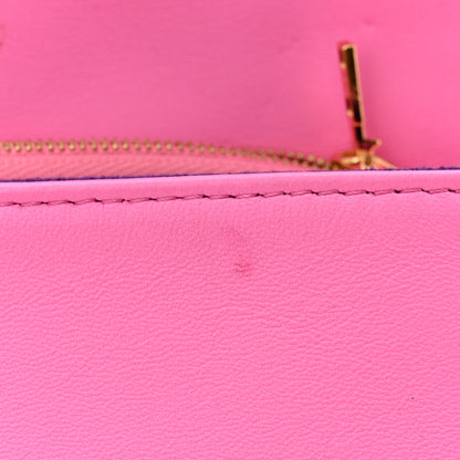 Louis Vuitton Lambskin Embossed Monogram Vuittamins Pochette Coussin Rose Violet 11 of 13