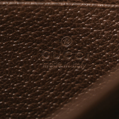 Gucci Monogram Jumbo GG Textured Dollar Calfskin Mini Dionysus Chain Wallet Camel Ebony New Acero 8 of 13
