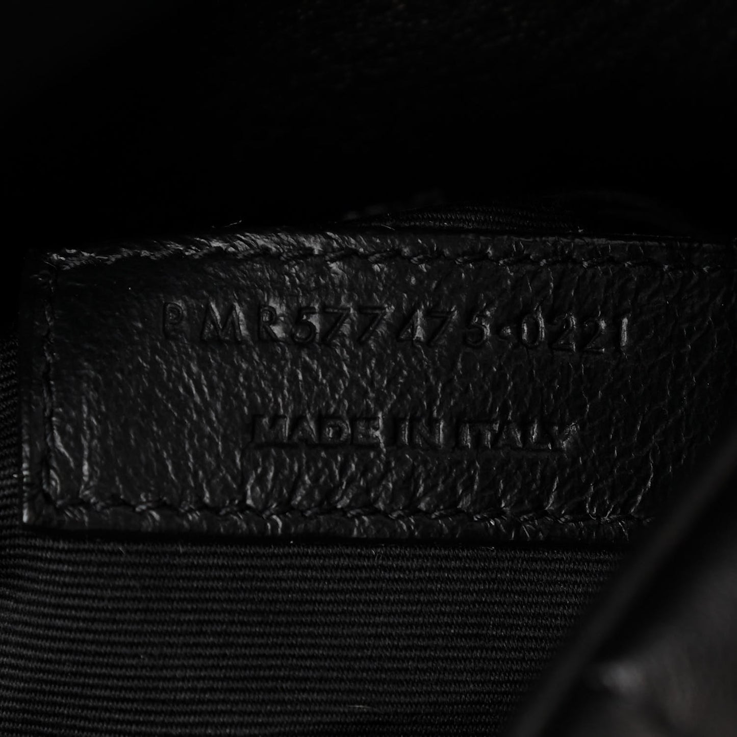 Lambskin Quilted Medium Loulou Puffer Monogram Chain Satchel Black