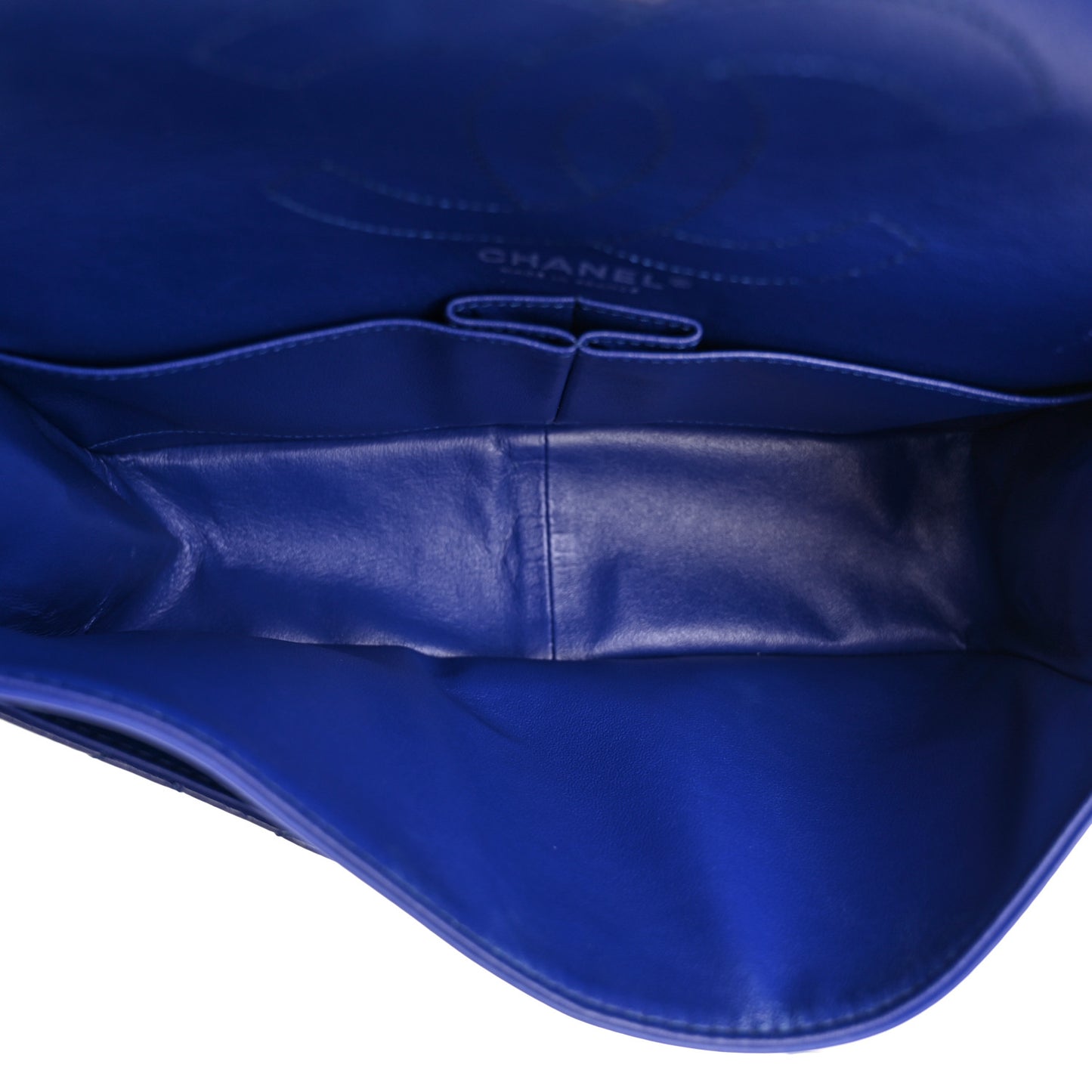 Patent Caviar Quilted 2.55 Reissue 226 Flap Navy Blue