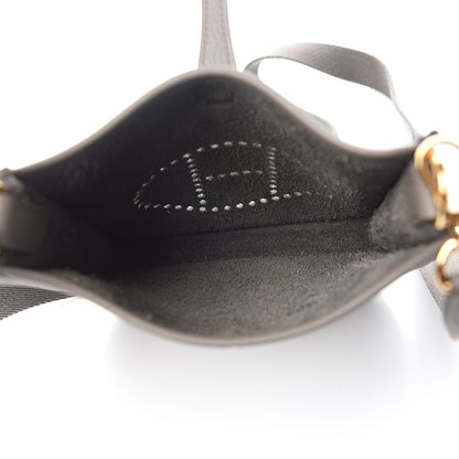 Hermes Taurillon Clemence Evelyne TPM Etain 4 of 9