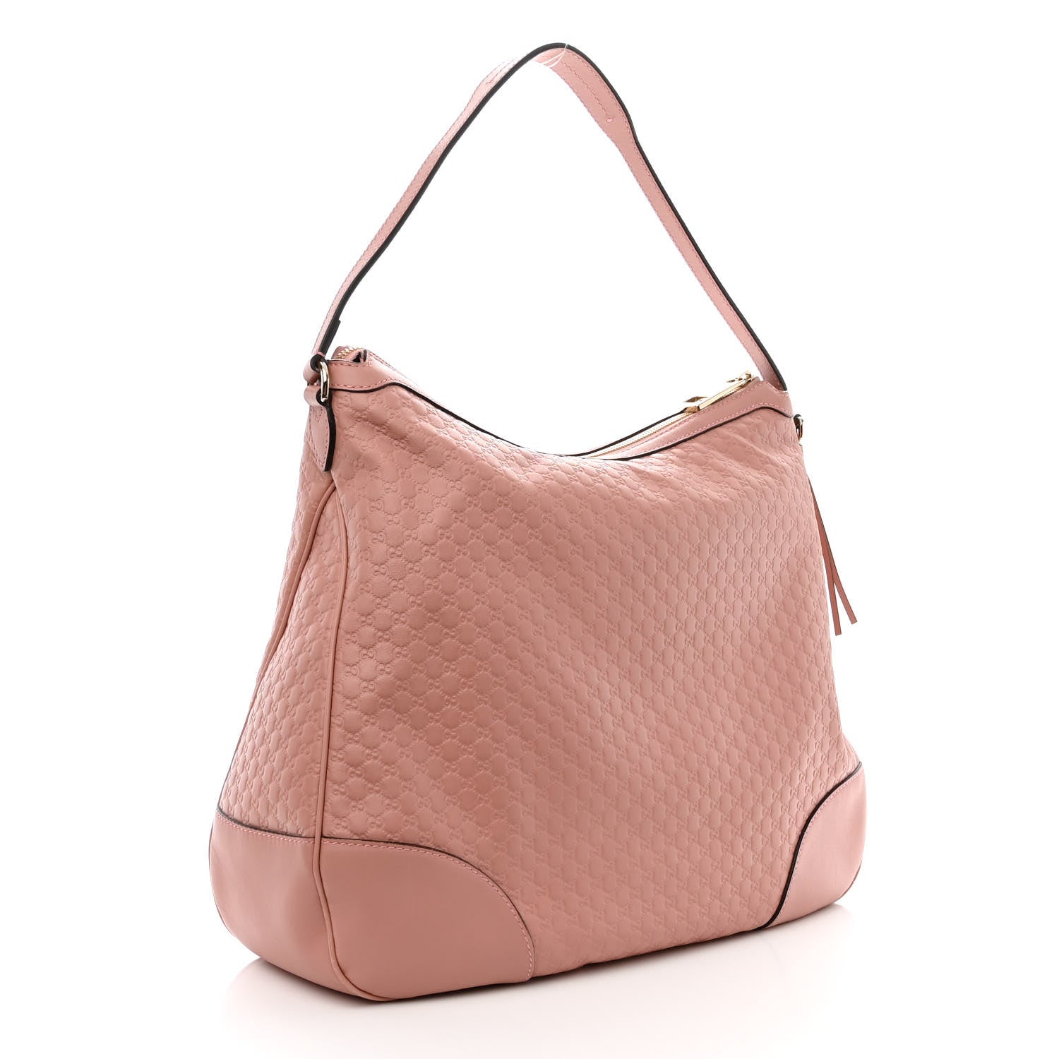 Gucci Soft Microguccissima Margaux Hobo Pink 3 of 11