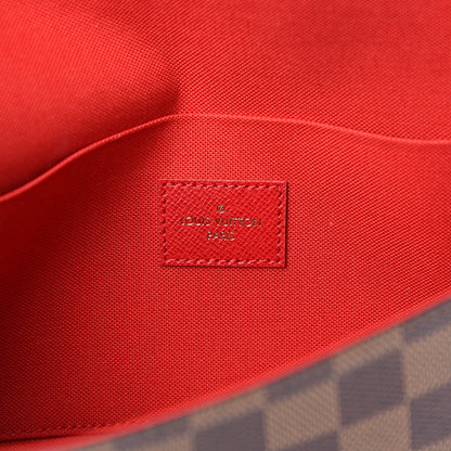 Louis Vuitton Damier Ebene Pochette Felicie Chain Wallet 7 of 13