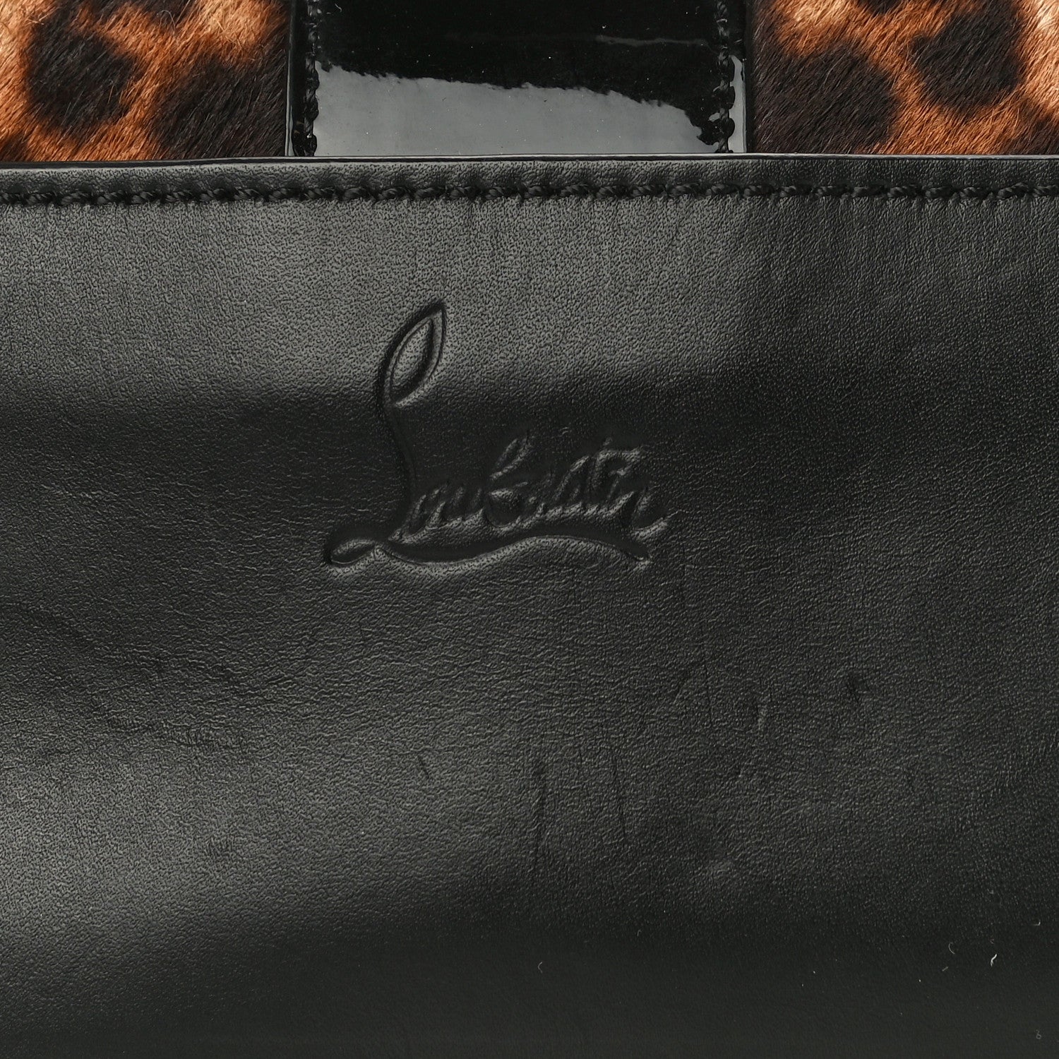 Christian Louboutin Calf Hair Leopard Print Mini Sweety Charity Crossbody Bag 16 of 19