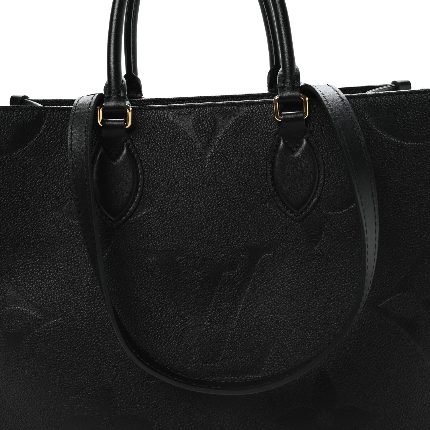 Louis Vuitton Empreinte Monogram Giant Onthego MM Black 7 of 9
