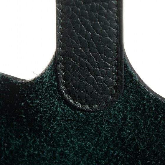 Hermes Taurillon Clemence Picotin Lock 18 Vert Fonce 15 of 30