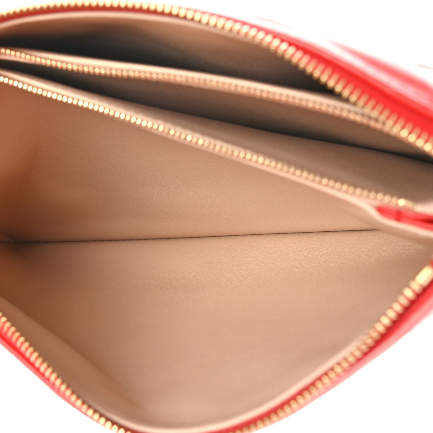 Lambskin Embossed Monogram Coussin PM Coquelicot Red