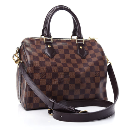 Louis Vuitton Damier Ebene Speedy Bandouliere 25 4 of 13