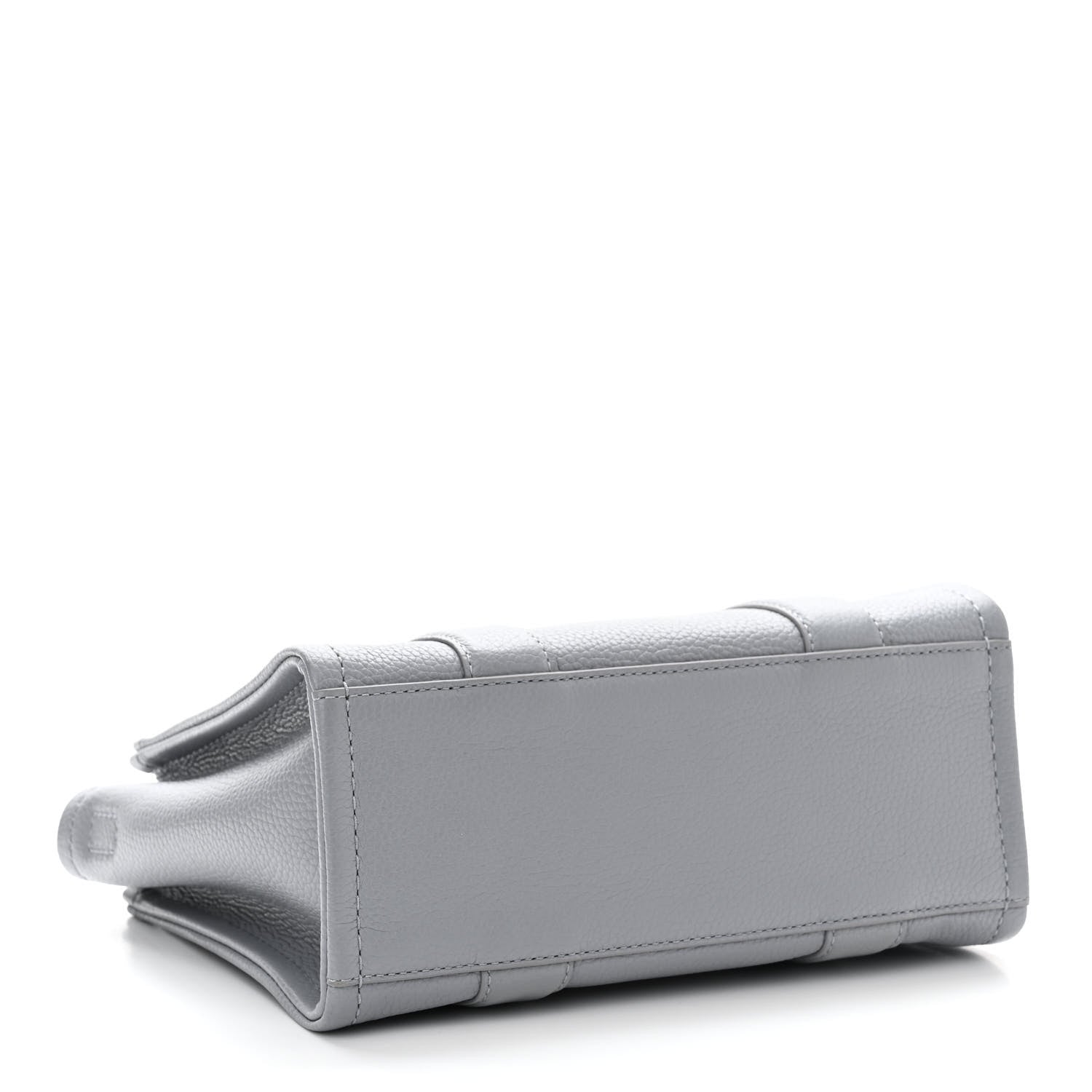 Marc Jacobs Grained Calfskin Small The Tote Bag Grey 4 of 10