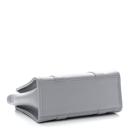 Marc Jacobs Grained Calfskin Small The Tote Bag Grey 4 of 10
