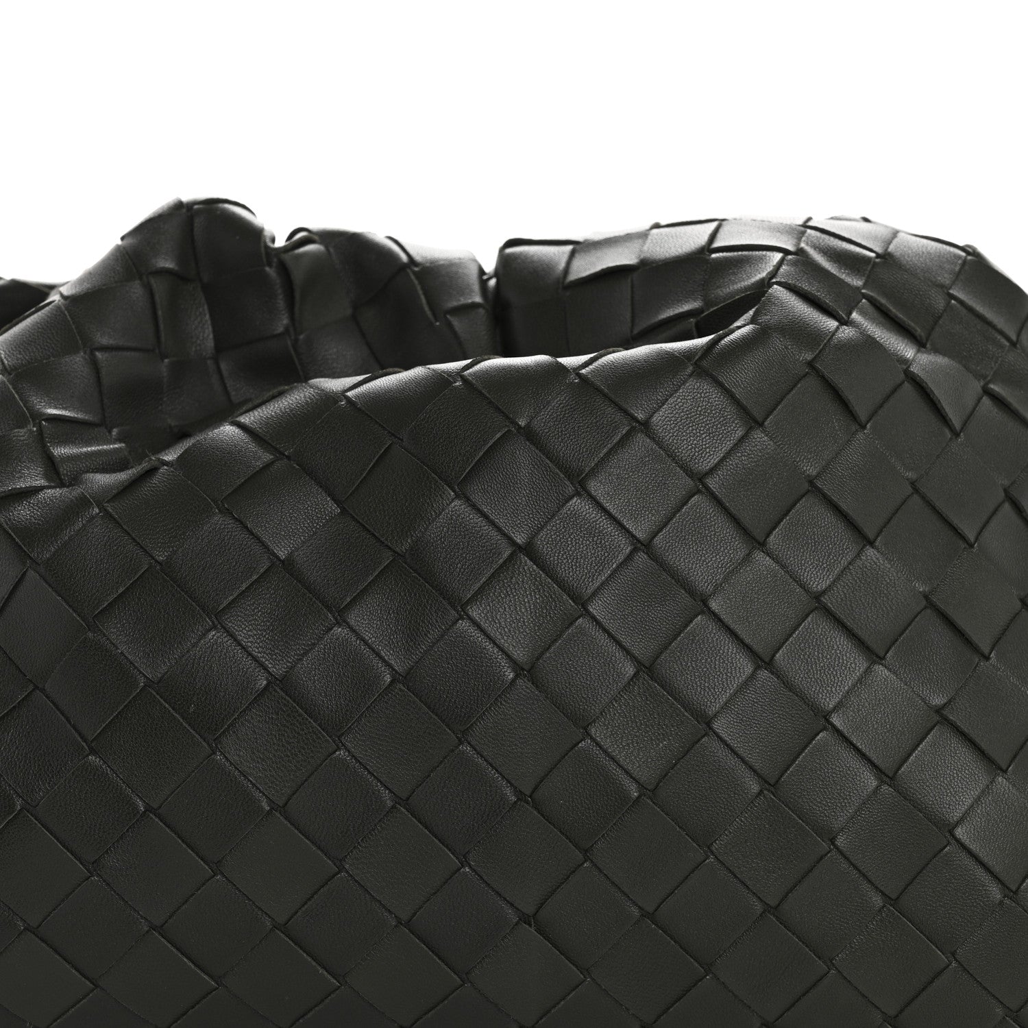 Bottega Veneta Nappa Maxi Intrecciato The Pouch Oversized Clutch Camping 15 of 22