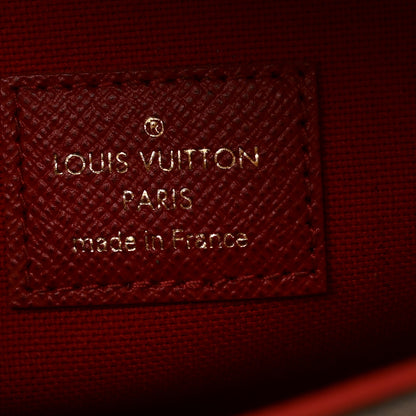 Louis Vuitton Damier Ebene Pochette Felicie Chain Wallet 6 of 7