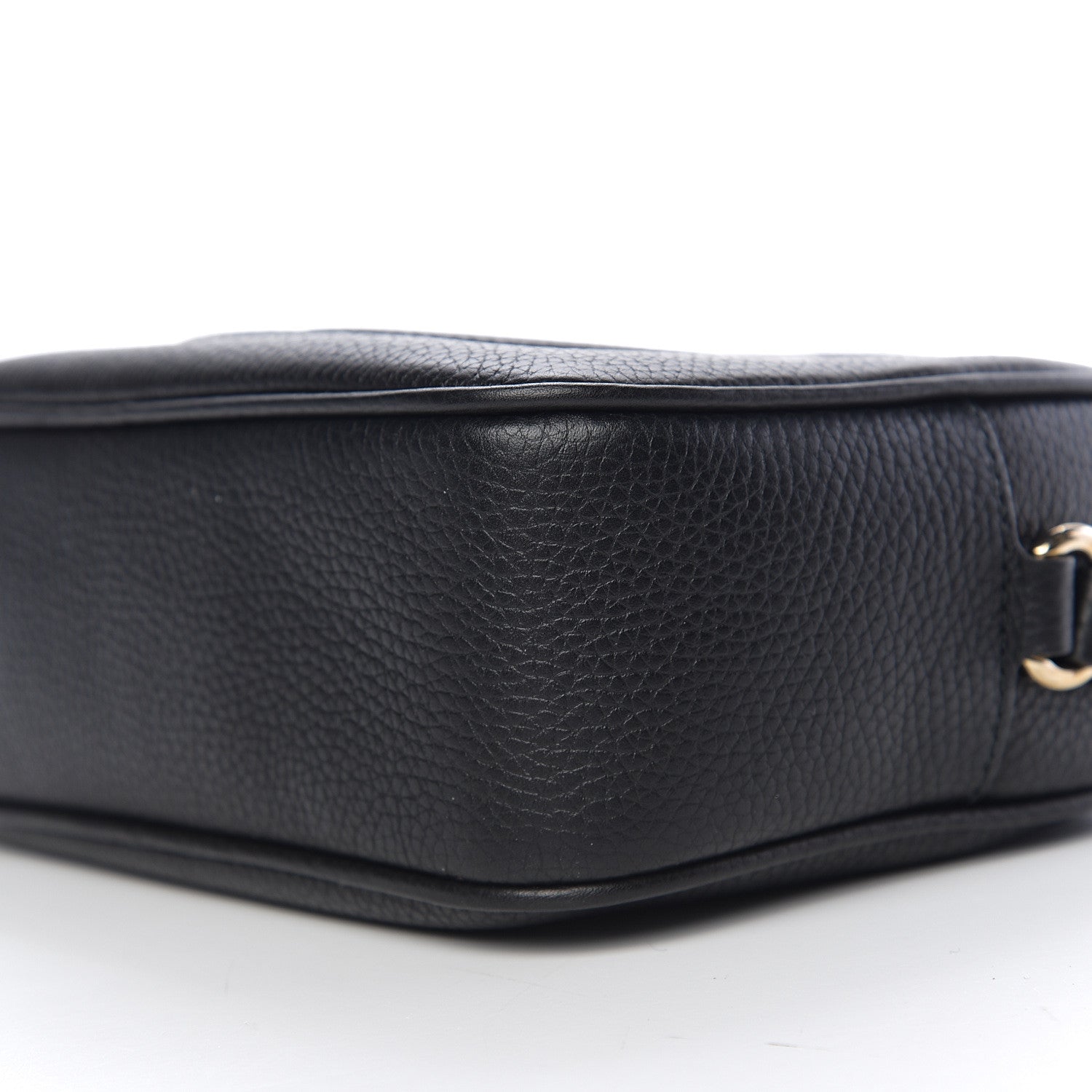 Gucci Pebbled Calfskin Small Soho Disco Bag Black 8 of 9