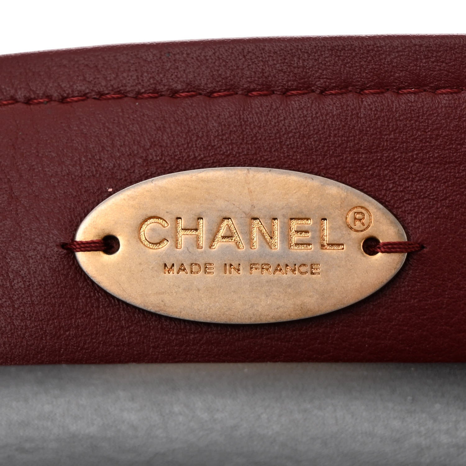 Chanel Bullskin Stitched Bi-Color Medium Shopping Tote Black 5 of 11