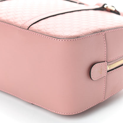 Gucci Soft Microguccissima Medium Crossbody Bag Soft Pink 9 of 10