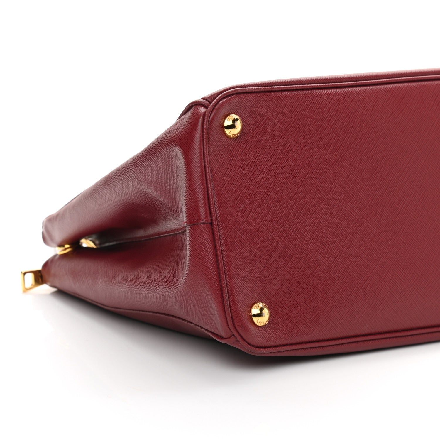 Prada Saffiano Lux Medium Tote Cerise 12 of 13
