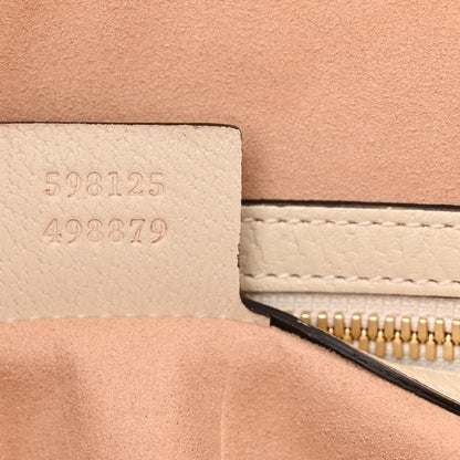 Gucci GG Supreme Monogram Les Pommes Small Ophidia Half Moon Hobo Beige Multicolor Mystic White 7 of 12