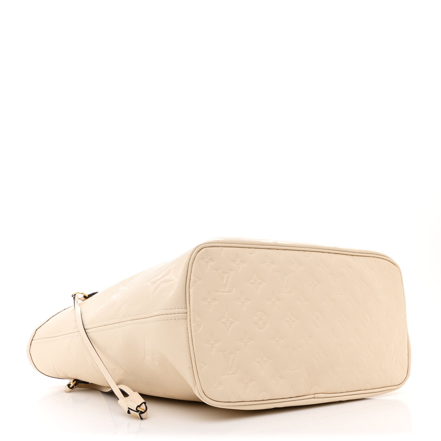 Louis Vuitton Empreinte Monogram Giant Neverfull  MM Creme 5 of 12