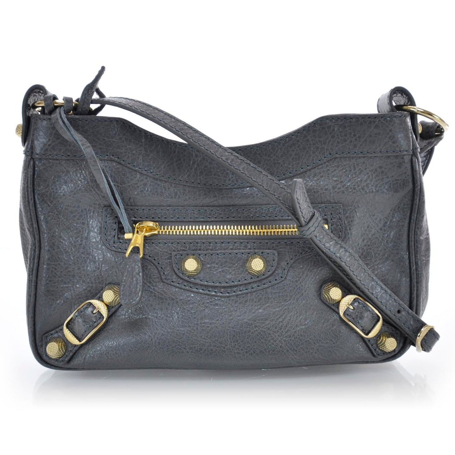 Agneau Giant 12 Gold Hardware Hip Gris Tarmac