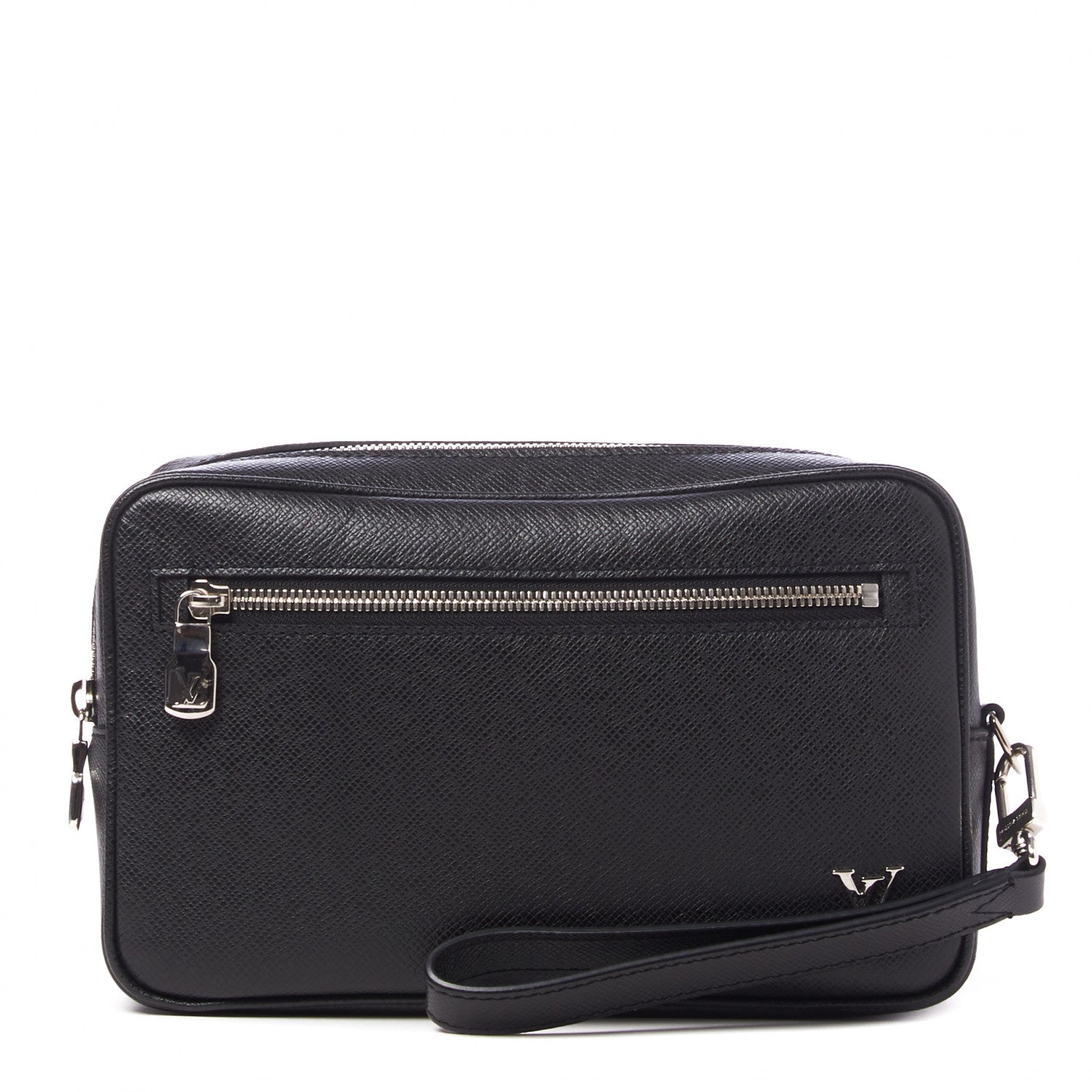 Louis Vuitton Taiga Pochette Kasai Black 1 of 9