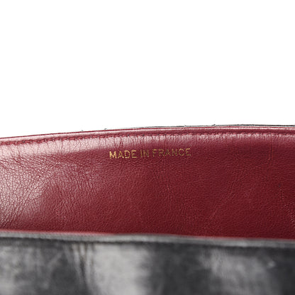 Chanel Lambskin Quilted Medium Single Flap Black 8 of 12