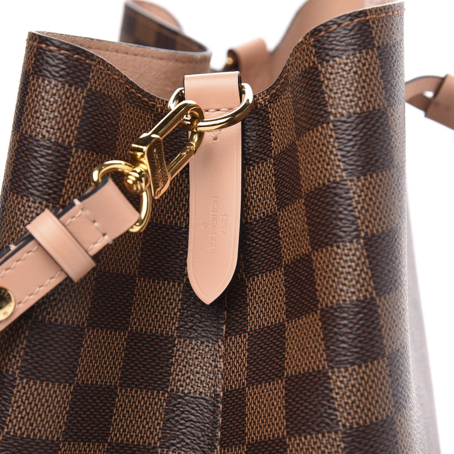 Damier Ebene Neonoe MM Venus Pink