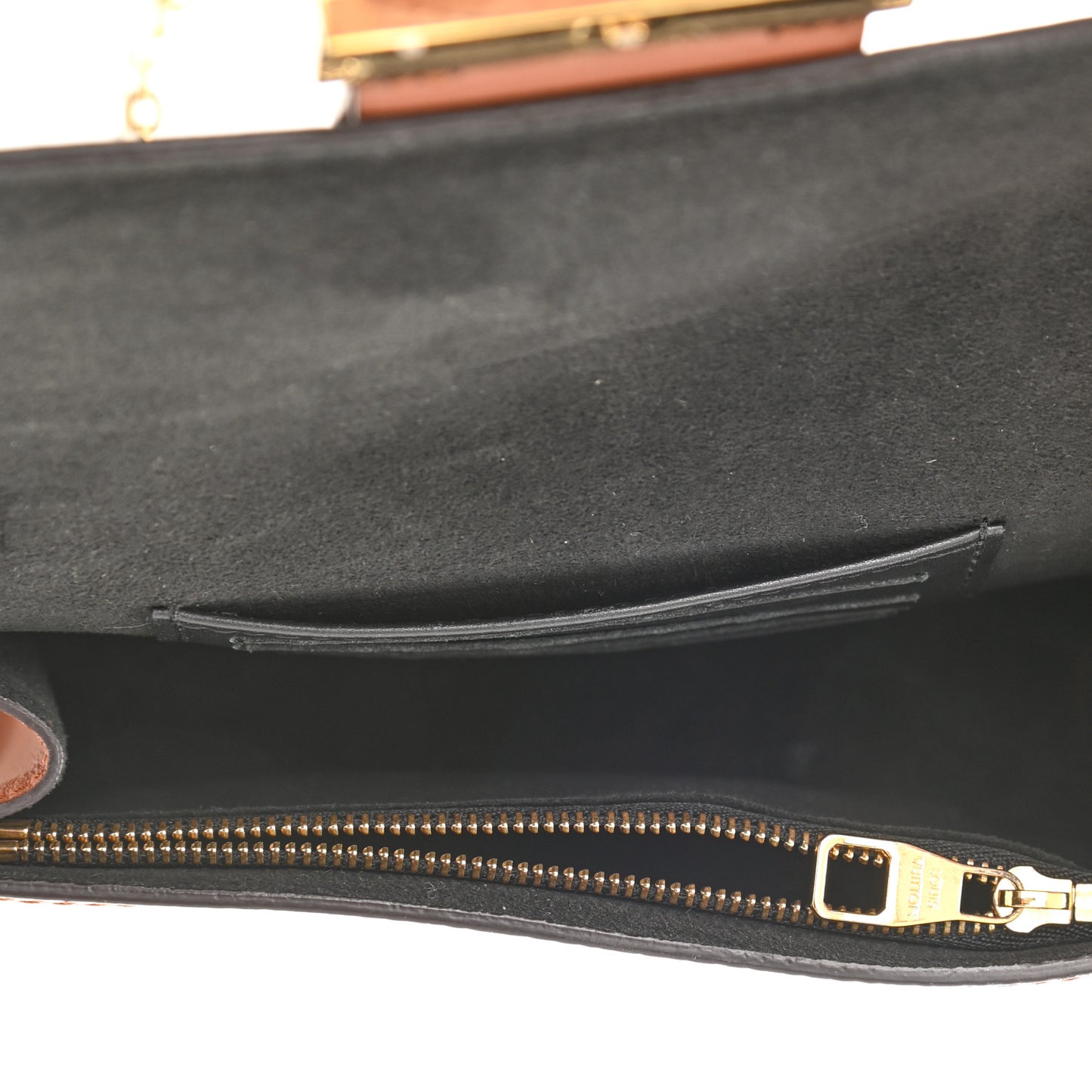 Reverse Monogram Dauphine Chain Wallet