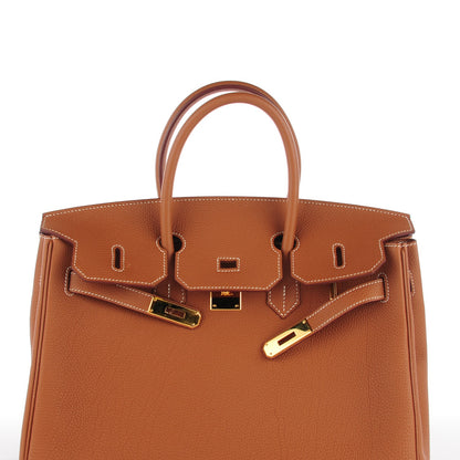 Hermes Togo Birkin 35 Gold 8 of 16