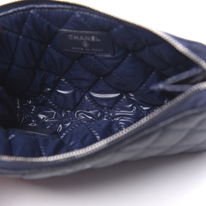Chanel Caviar Quilted Small Pouch Navy 5 of 9