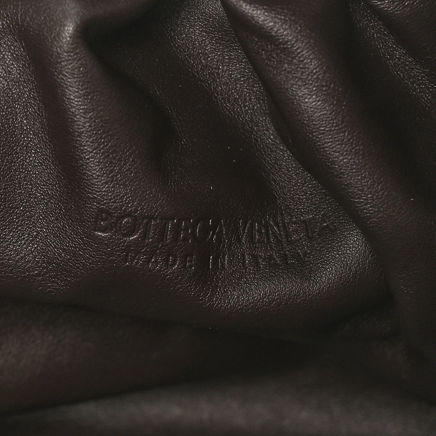 Smooth Butter Calf The Pouch Oversized Clutch Fondant