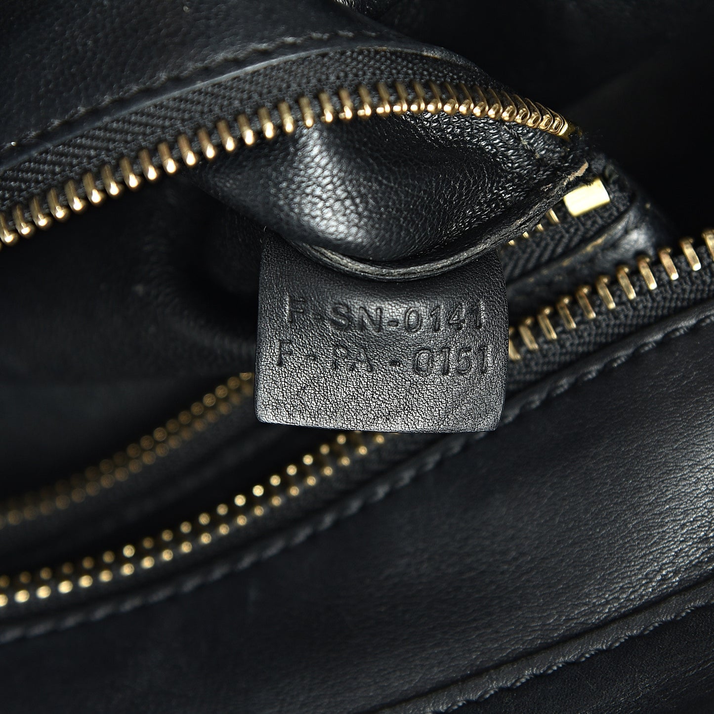 Smooth Calfskin Mini Luggage Black