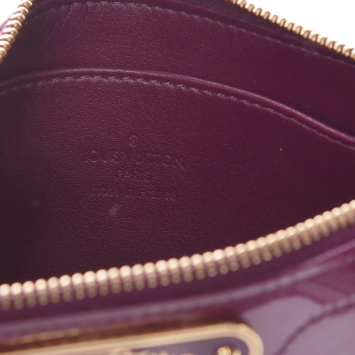 Louis Vuitton Vernis Trousse Cosmetic Pouch Violet 7 of 10