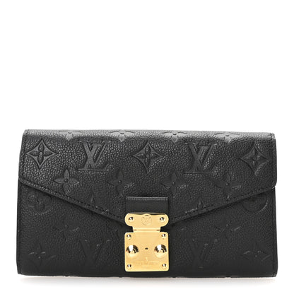 Louis Vuitton Empreinte Metis Wallet Black 1 of 7
