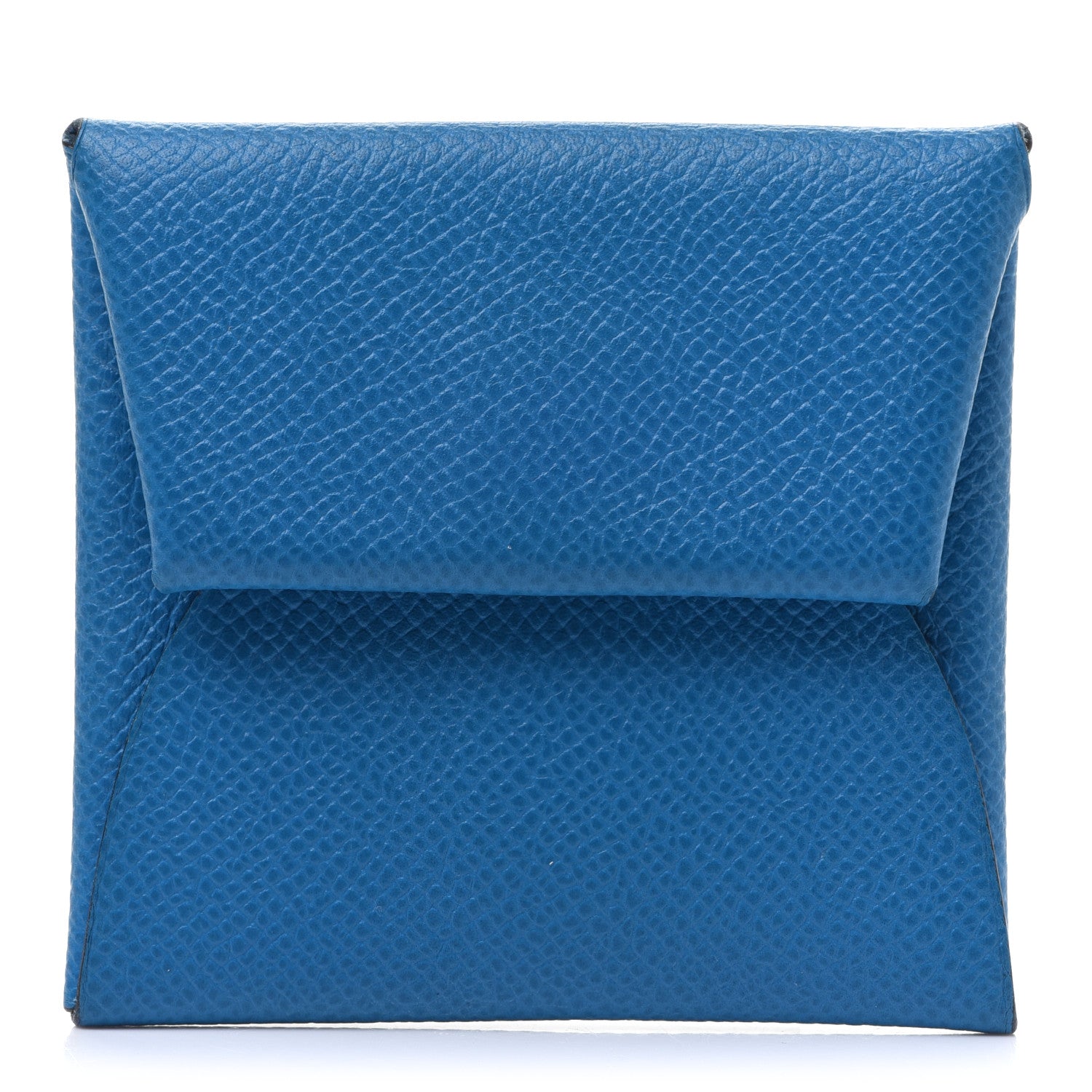 Hermes Epsom Bastia Coin Purse Bleu Izmir 1 of 8
