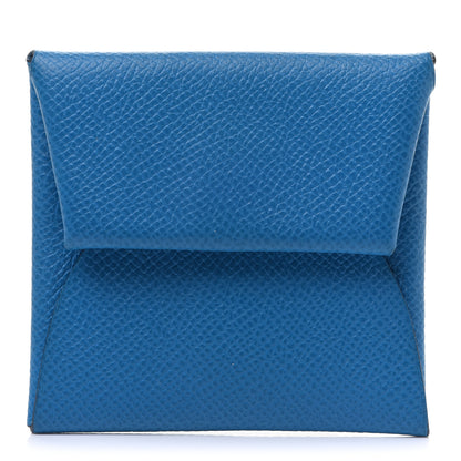 Hermes Epsom Bastia Coin Purse Bleu Izmir 1 of 8