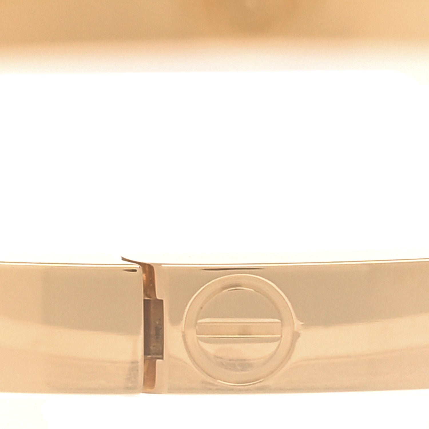 Cartier 18K Yellow Gold 6 Diamond Small LOVE Bracelet 18 5 of 7
