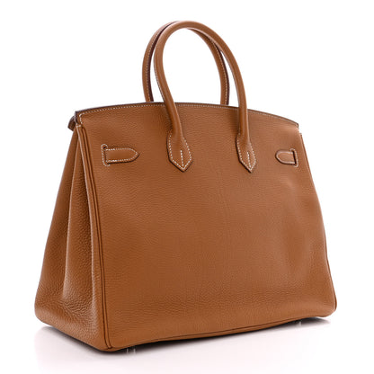 Hermes Togo Birkin 35 Gold 3 of 11