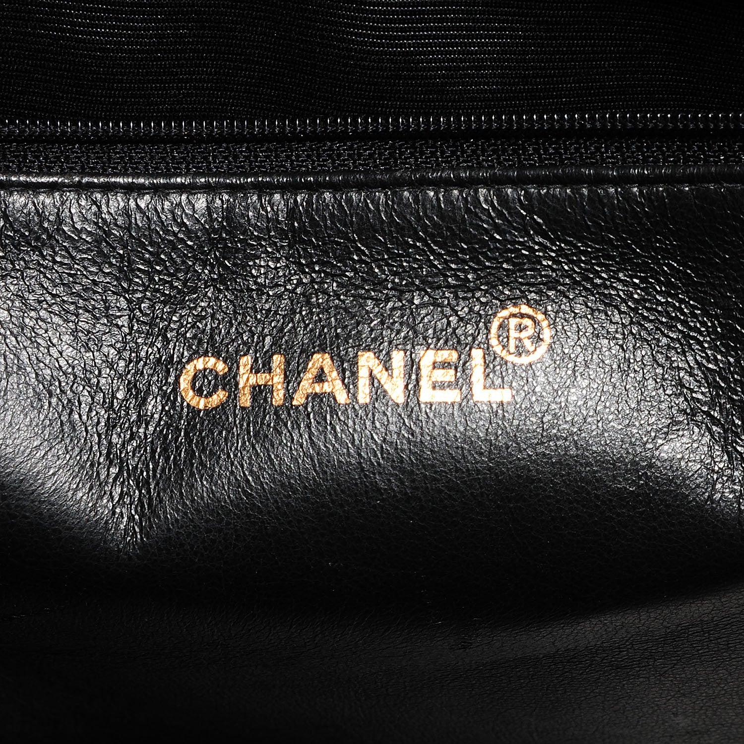 Chanel Patent Grand Shopping Tote GST Black 5 of 8