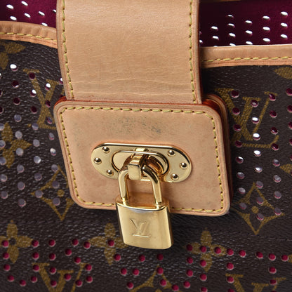 Louis Vuitton Monogram Perforated Musette Fuchsia 7 of 9