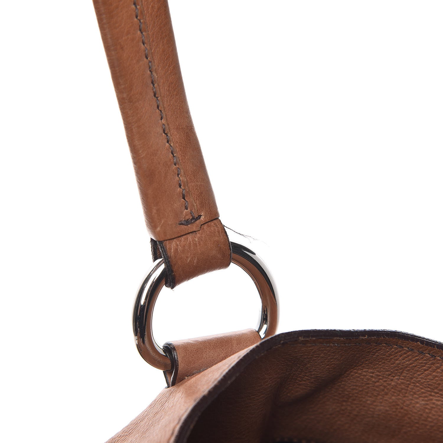 Prada Glace Calfskin Tote Opale Sfumato 10 of 20