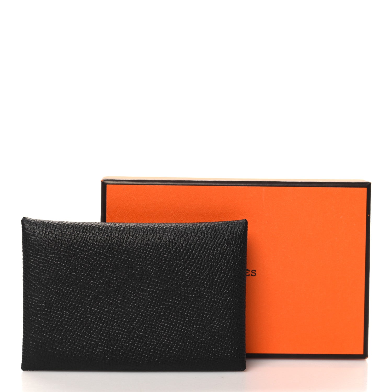 Hermes Epsom Calvi Card Case Black 10 of 10