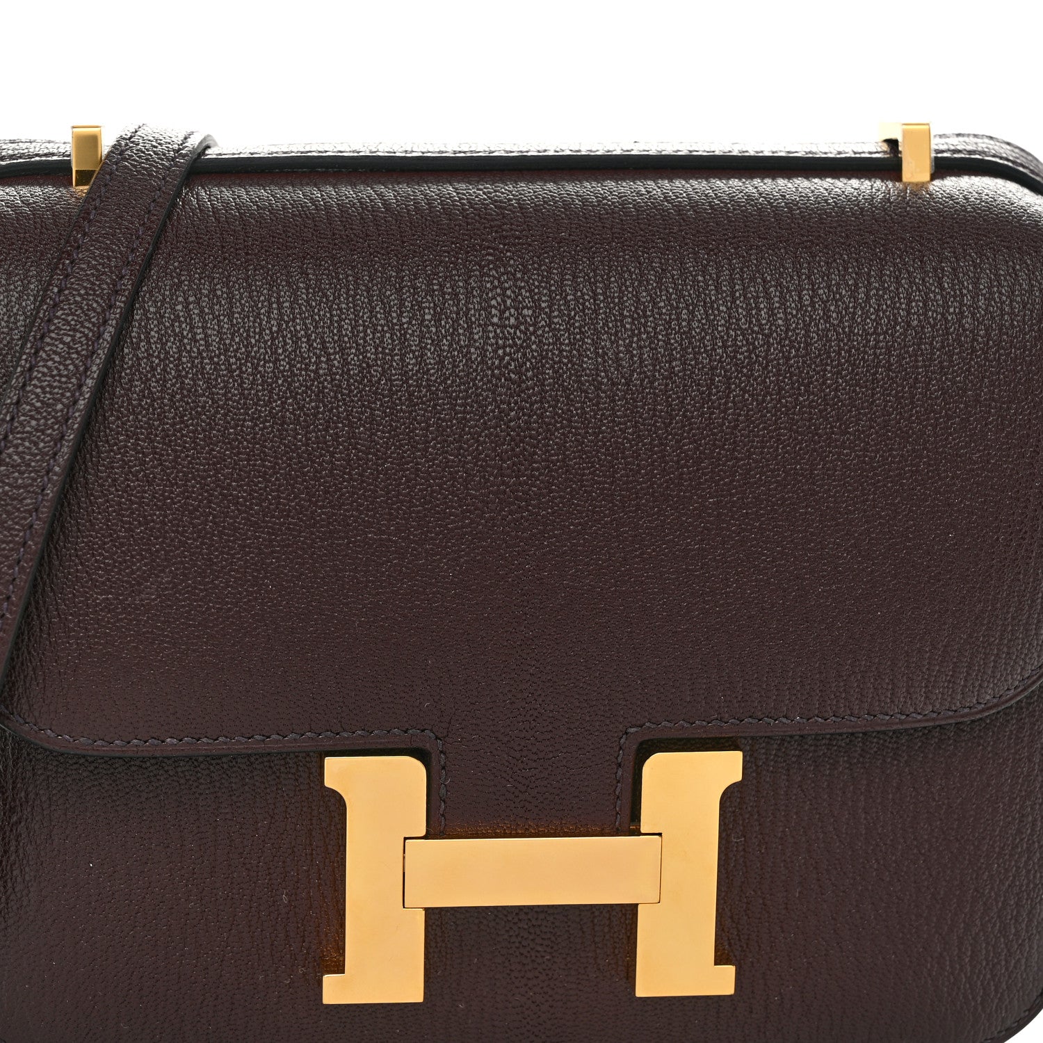 Hermes Chevre Mysore Constance 18 Rouge Sellier 8 of 11