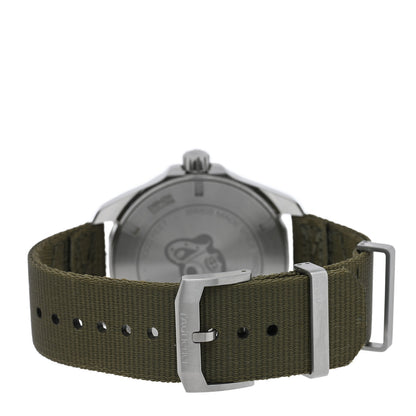 Tag Heuer Stainless Steel Textile 43mm Aquaracer Quartz Watch Grey WAY101L 3 of 4