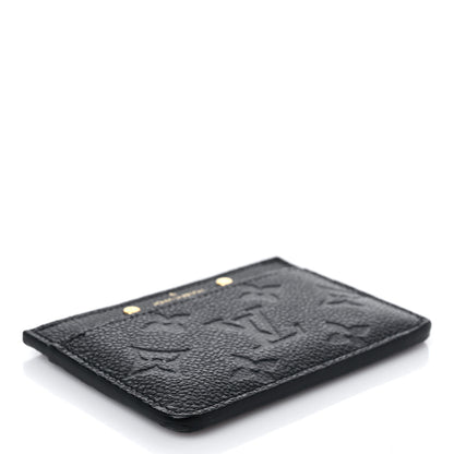 Louis Vuitton Empreinte Card Holder Black 4 of 7
