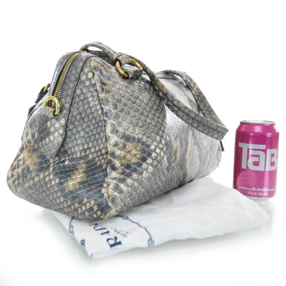 Prada Python Satchel 3 of 8