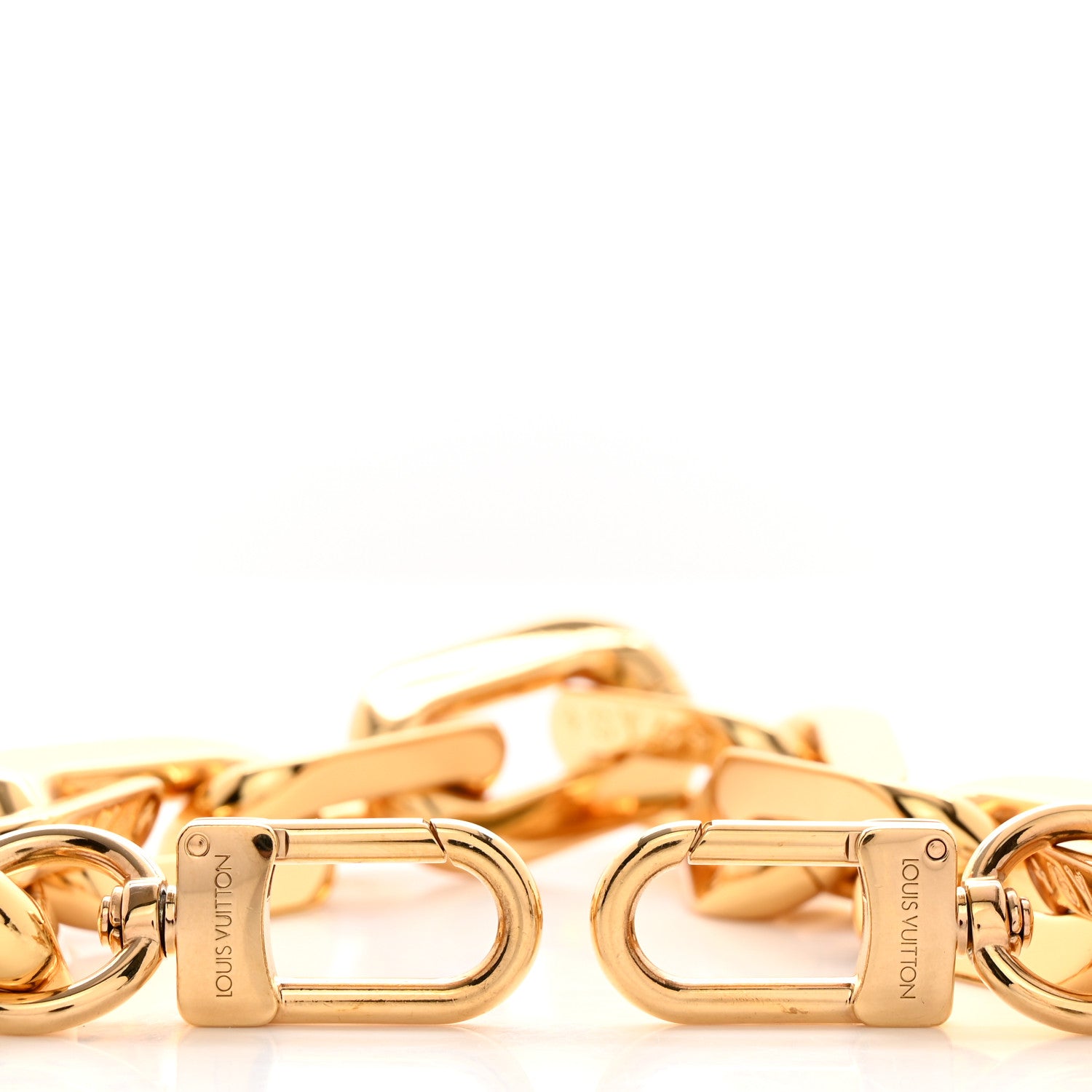 Louis Vuitton Metal Coussin Chain Strap Gold 3 of 3