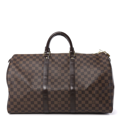 Louis Vuitton Damier Ebene Keepall 50 1 of 10